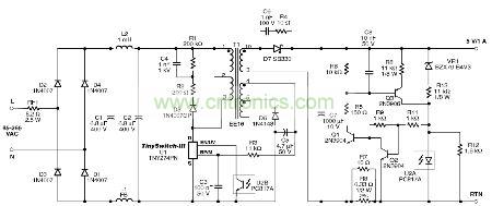 用于便攜式音頻播放器的5 W高效率充電器