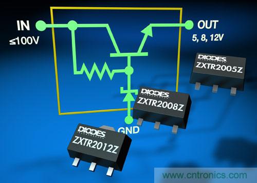  Diodes全新集成高壓穩壓器晶體管，顯著提升功率密度和減少器件數量
