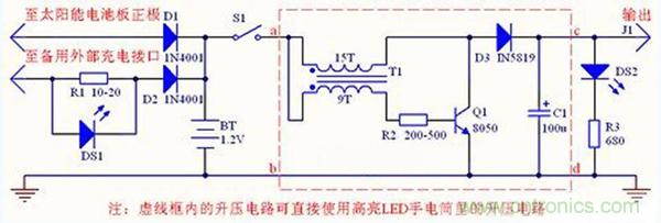 微型太陽能供電板DIY，給手電筒收音機供電