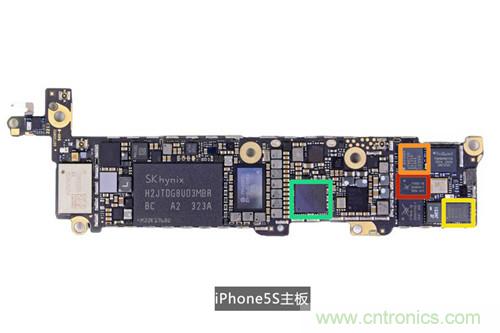 土豪金iPhone 5S拆解：內(nèi)部結(jié)構(gòu)升級，維修難度增加