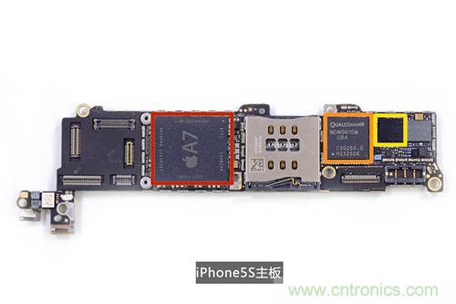 土豪金iPhone 5S拆解：內(nèi)部結(jié)構(gòu)升級，維修難度增加