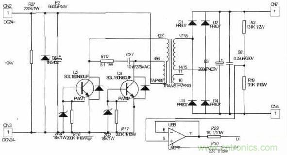 推薦：一款高效率基于推挽逆變的車載開關電源電路設計方案