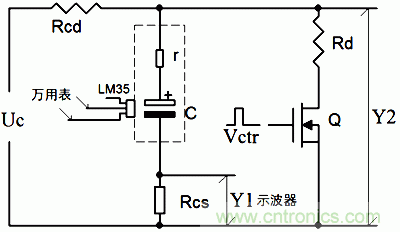 網友探討：自制電容多參數檢測電路問題