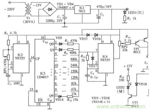 家用變頻式電療儀工作原理電路設計