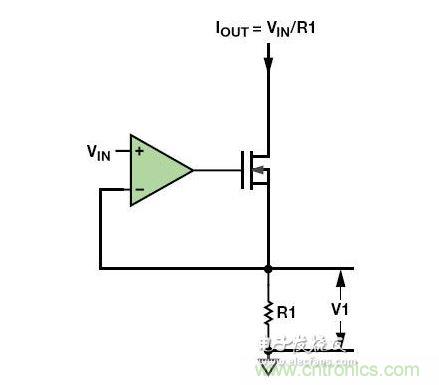  跨導放大器 VIN- IOUT