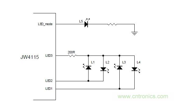 技術(shù)控：支持5顆LED顯示燈的移動電源設(shè)計及其電路圖