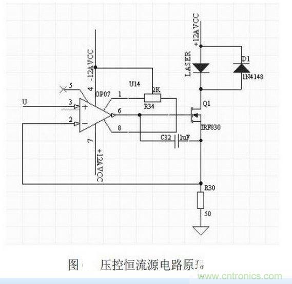 壓控恒流源電路設(shè)計(jì)