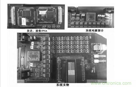  波控電路測試系統實物照片