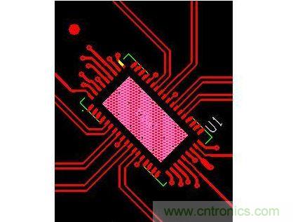 小間距QFN封裝PCB設計串擾抑制分析