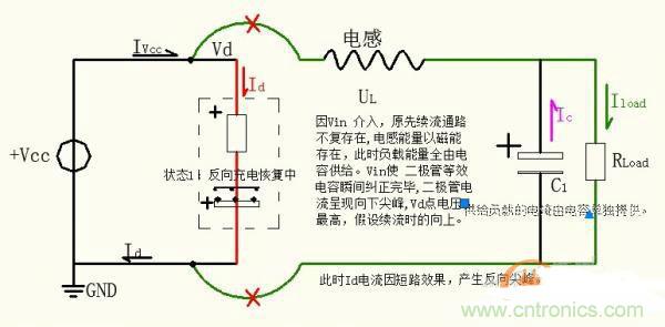 名家分析：buck電路出現的二極管反向恢復電流尖峰問題