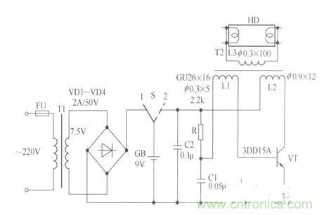 應急照明燈電路