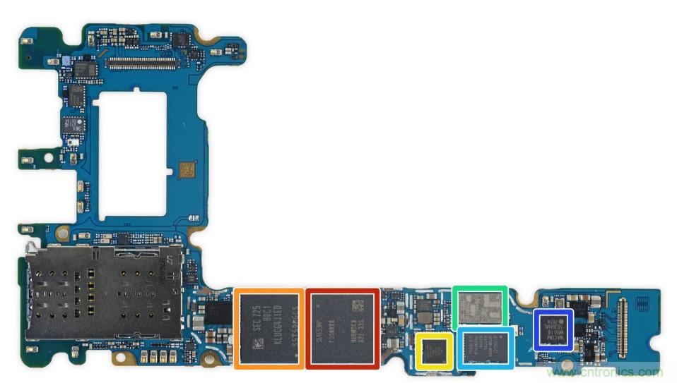 三星Note 8拆解，模塊化+分離式設(shè)計成趨勢？