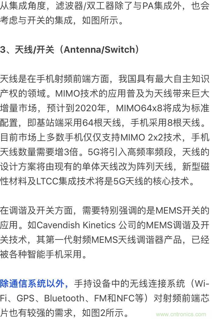 關(guān)于手機射頻芯片知識，你還不知道的事！