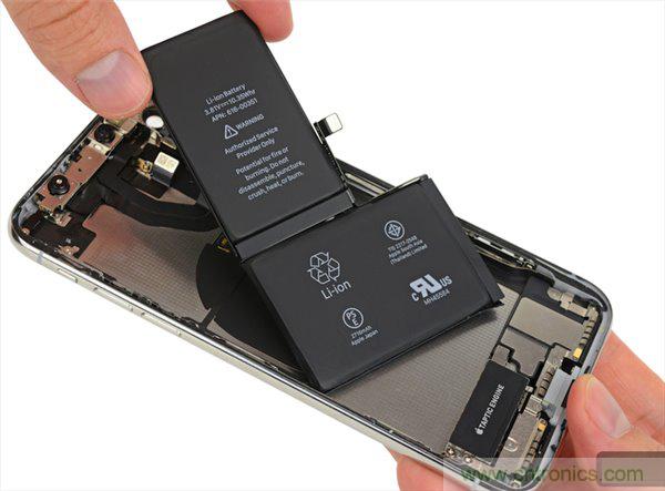 蘋果iPhone X iFixit拆解報告：雙層主板+雙單元電池