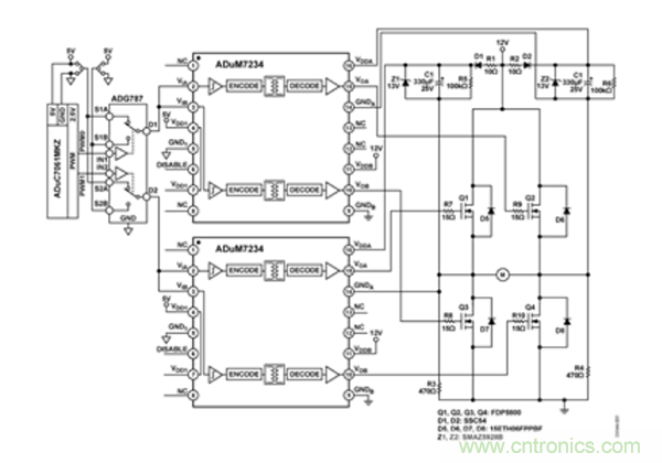 實驗室電路系列：隔離全橋驅動電路