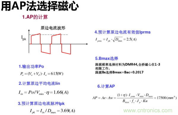 開關(guān)電源變壓器設(shè)計與材料選擇