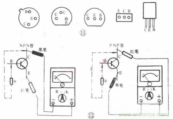 詳解三極管和場效應管測量方式