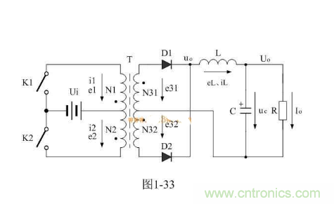 詳解整流輸出推挽式變壓器開關電源工作原理