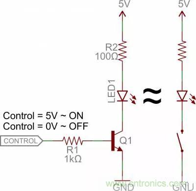 利用三極管設計開關電路