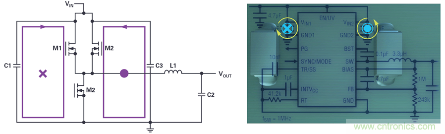 是否可以將低EMI電源安裝到擁擠的電路板上？