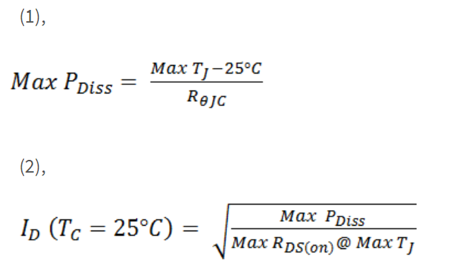 看懂MOSFET數據表，第3部分—連續電流額定值