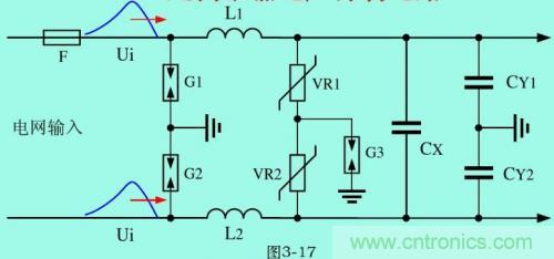 分析電子設備雷擊浪涌抗擾