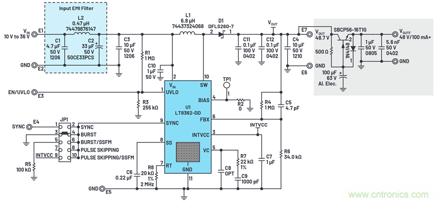 讓我們做一個超低噪聲、48 V、幻像麥克風電源怎么樣？