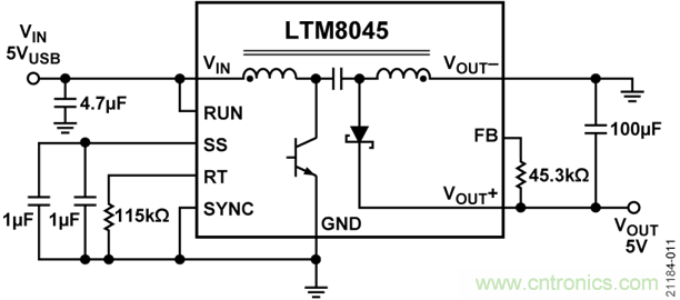 USB供電、915MHz ISM無線電頻段、具有過溫管理功能的1W功率放大器