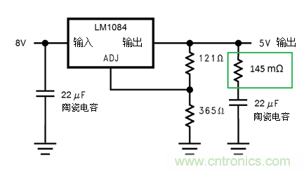 選擇保障線性穩壓器穩定度的ESR