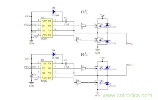 詳解PWM驅動MOS管H橋電路