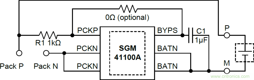 小封裝、微功耗小微電池保護器SGM41100A