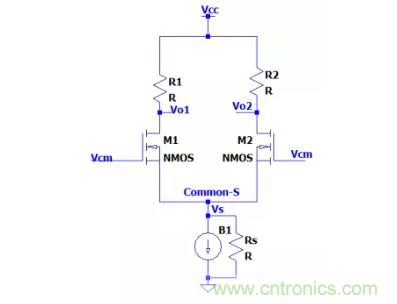 關于差分輸入電路和共模信號，差模信號關系的理解