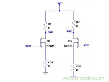 關于差分輸入電路和共模信號，差模信號關系的理解