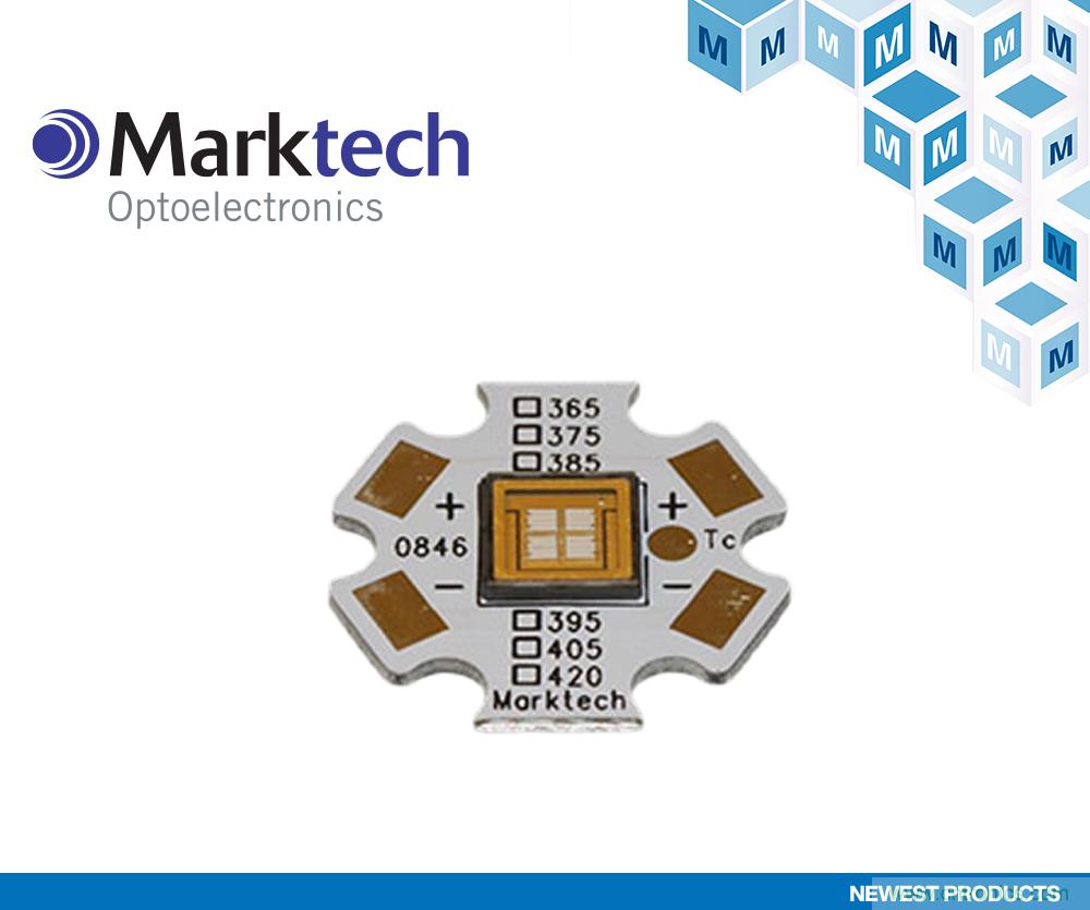 貿澤電子宣布與Marktech Optoelectronics簽訂全球分銷協議