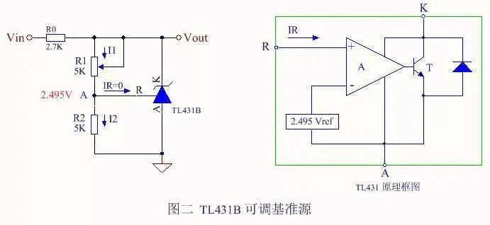 由運放和電壓調節器構成的恒流源電路