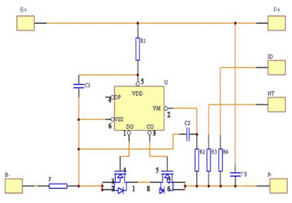 12V鋰電池保護板工作原理