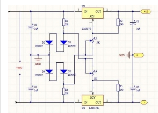 如何從正電壓電源獲得負電壓，正電壓轉負電壓的方法圖解