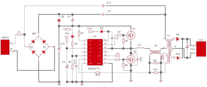 RS瑞森半導體-PCB LAYOUT中ESD的對策與LLC方案關鍵物料選型分享