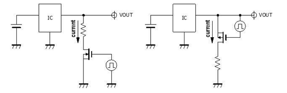 如何利用MOSFET的三極管和飽和區與負載電阻配對以提供脈沖電流