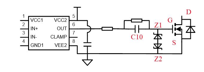 SiC MOSFET替代Si MOSFET,只有單電源正電壓時如何實現負壓？