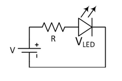 發光二極管中的電阻器