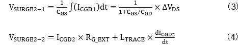 低邊開關導通時的Gate-Source間電壓的動作