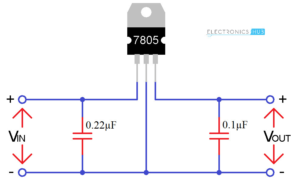 了解7805 IC電壓調節器