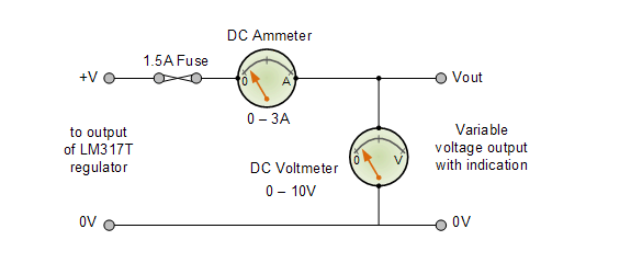 如何使用LM317T創建可變電壓電源