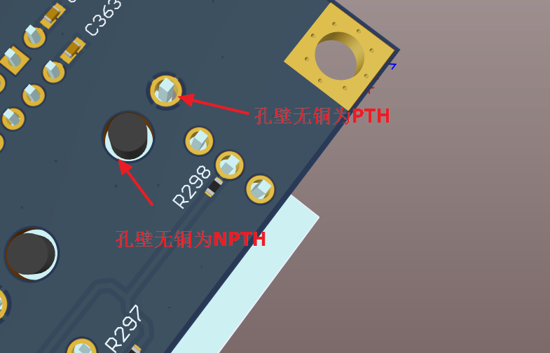 PCB通孔中的PTH NPTH的區別