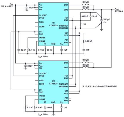 用于信號和數據處理電路的DC－DC轉換器解決方案